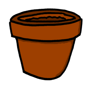 plant pot astrobotany